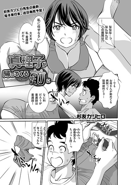 真理子が帰ってくる前に（単話） 封面