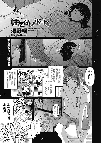 ほたるレポート 3（単話） 封面