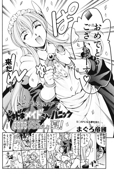 ドキドキメイドさんパニック2003 なんていらねぇよ、夏！（単話） 封面