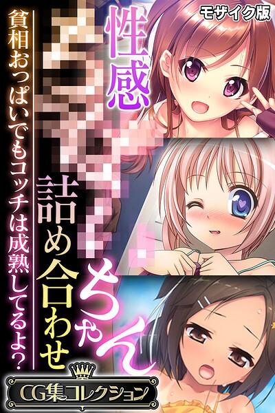 性感●●●●ちゃん詰め合わせ 〜貧相おっぱいでもコッチは成熟してるよ？〜【CG集コレクション】 モザイク版 封面