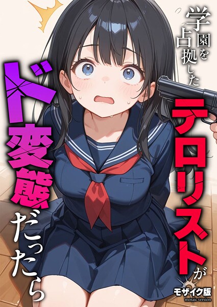 学園を占拠したテロリストがド変態だったら モザイク版（単話） 封面