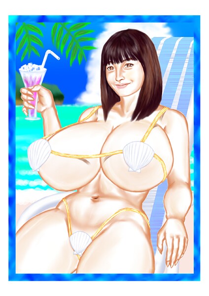 暑乳見舞い（単話） 封面