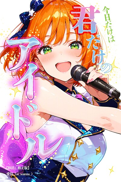今日だけは...君だけのアイドル【棒消し修正版】（単話） 封面